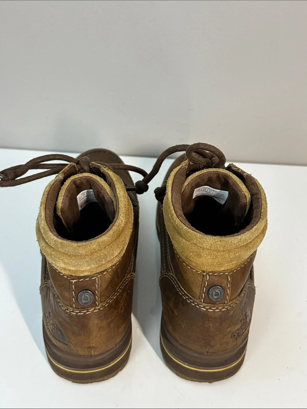 North Face Mens Brown Bridgetown Chukka Boots Size 8.5 Gorpcore Hiking Outdoor